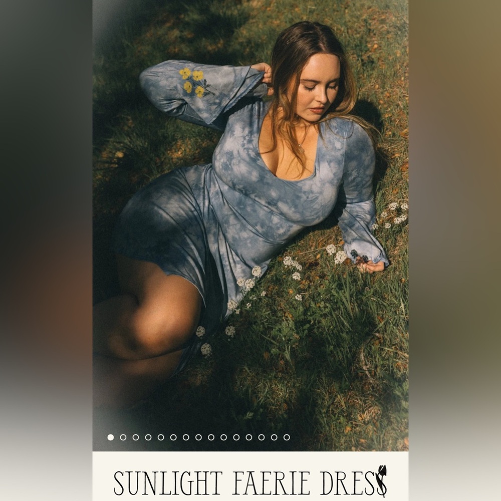 Purusha People Sunlight Faerie Dress MEDIUM